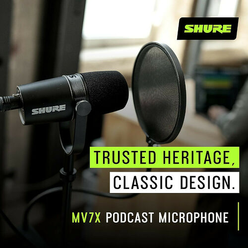 Shure MV7X
