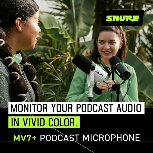 Shure MV7+ Podcast Kit (Black)