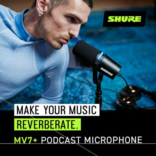 Shure MV7+ Podcast Kit (Black)