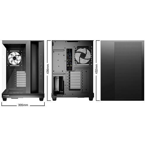 be quiet! Light Base 500 LX - Noir