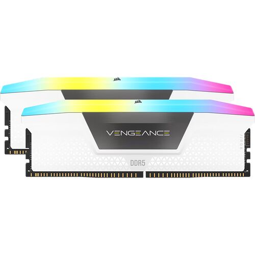 Corsair Vengeance RGB DDR5 - Blanc (kit d'éclairage)