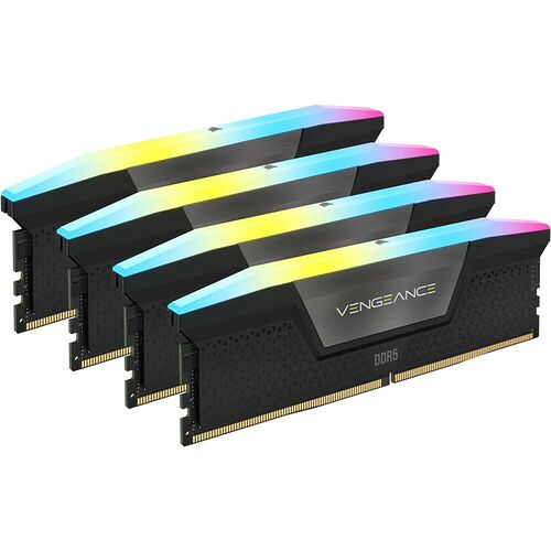 DDR5 Corsair Vengeance RGB - 32 Go (2 x 16 Go) 5600 MHz + Kit d'éclairage