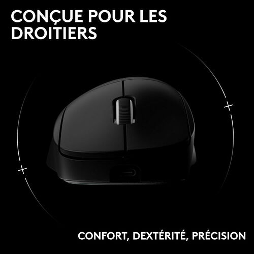 Logitech G PRO X Superlight 2 DEX - Noir