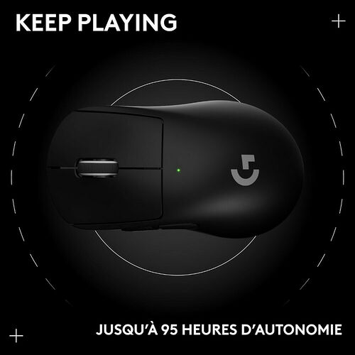 Logitech G PRO X Superlight 2 DEX - Noir