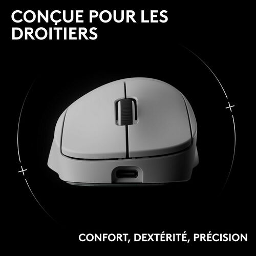 Logitech G PRO X 2 Superlight 2 DEX - Blanc