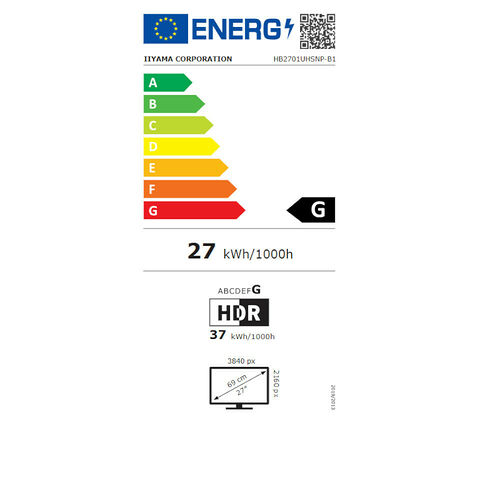 Iiyama ProGraphic HB2701UHSNP-B1