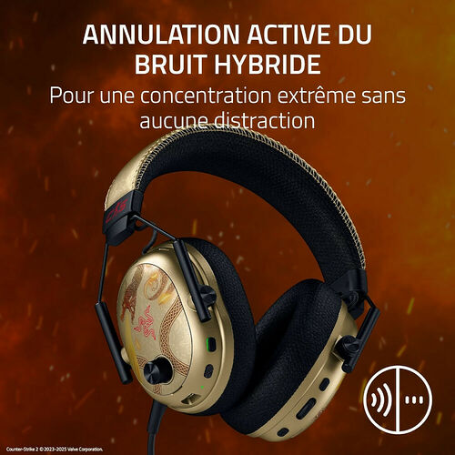 Razer Blackshark V3 Pro - Counter Strike 2 Edition