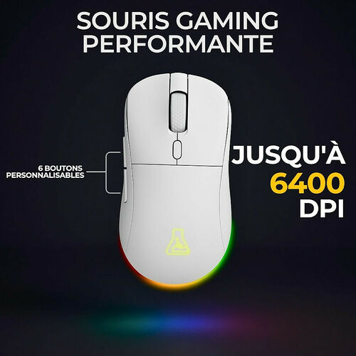 The G-Lab Combo Tungsten EX - Blanc (AZERTY)