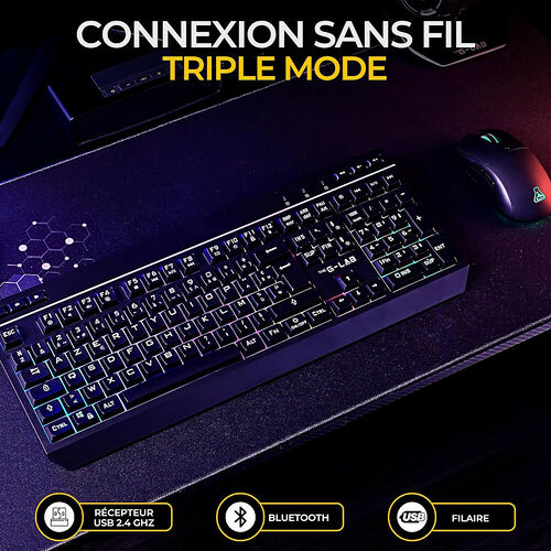 The G-Lab Combo Tungsten EX (AZERTY)