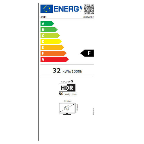 Asus ROG Strix OLED XG34WCDG