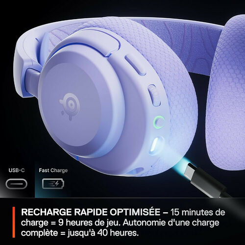 Steelseries Arctis Nova 3P Wireless (Lavande)