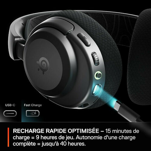 Steelseries Arctis Nova 3P Wireless (Noir)