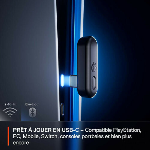 Steelseries Arctis Nova 3P Wireless (Blanc)