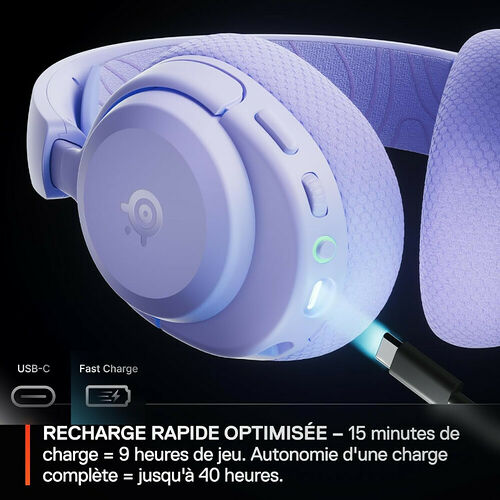 Steelseries Arctis Nova 3X Wireless (Lavande)