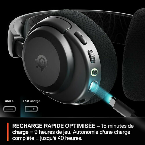 Steelseries Arctis Nova 3X Wireless (Noir)