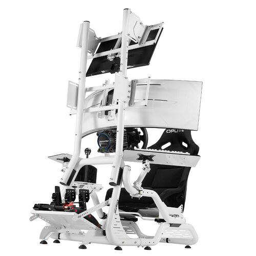 OPLITE GTR S8 On Top Monitor Mount (Blanc)