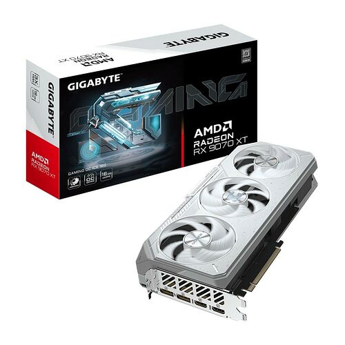Gigabyte Radeon RX 9070 XT GAMING OC ICE
