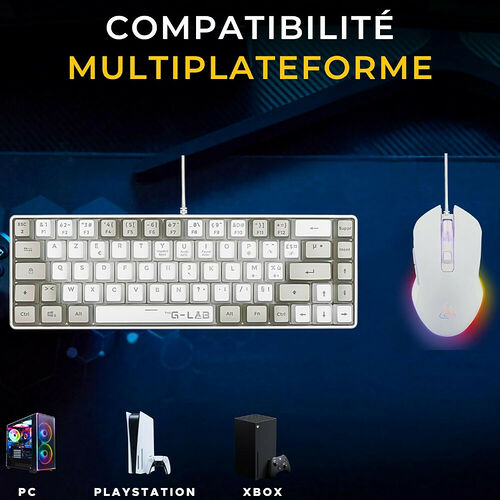 The G-Lab Combo Hydrogen (Gris/Blanc)