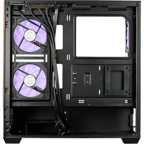 Cooler Master Elite 690 Wood - Noir