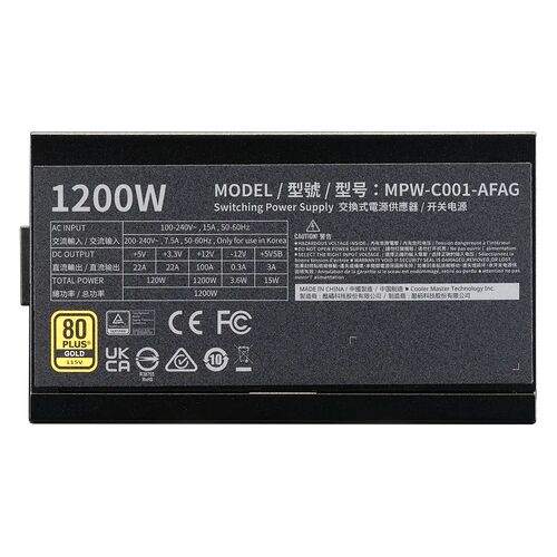 Cooler Master Elite Gold 1200 - 1200W