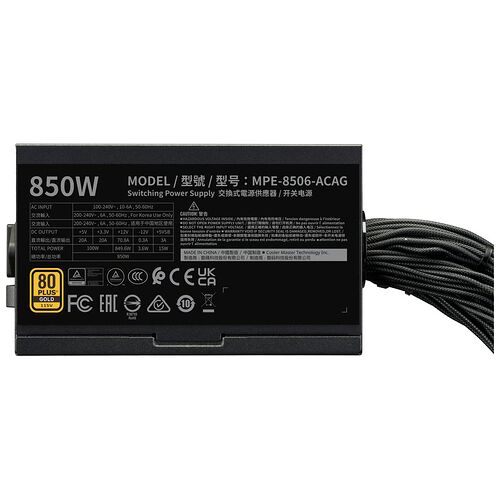 Cooler Master MWE Gold 850 V3 - 850W