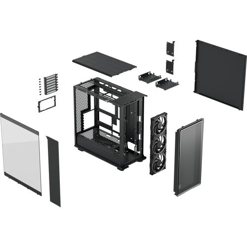 Fractal Design Epoch XL TG RGB - Noir