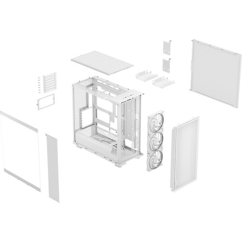 Fractal Design Epoch XL TG RGB - Blanc