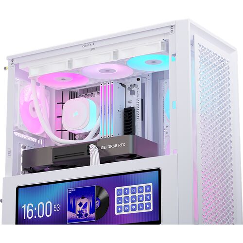 Corsair Frame 4000D LCD RS - Blanc