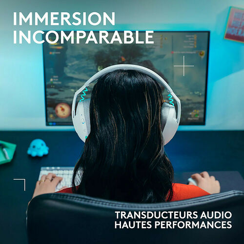 Logitech G321 - Blanc