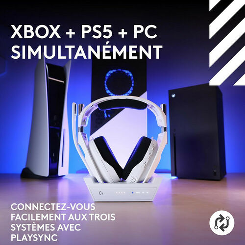 Logitech G Astro A50 X - Blanc