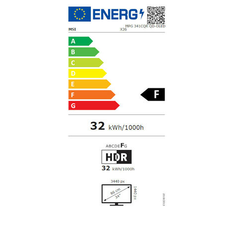 MSI MPG 341CQR QD-OLED X36