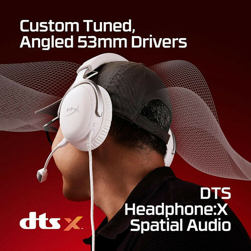 HyperX Cloud III - Blanc