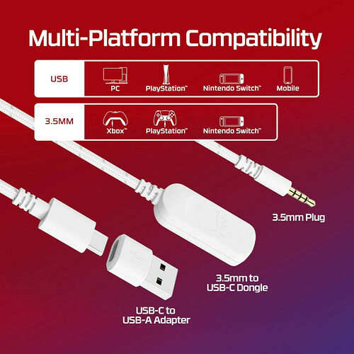 HyperX Cloud III - Blanc