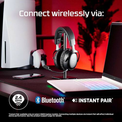 HyperX Cloud III S Wireless - Noir/Rouge