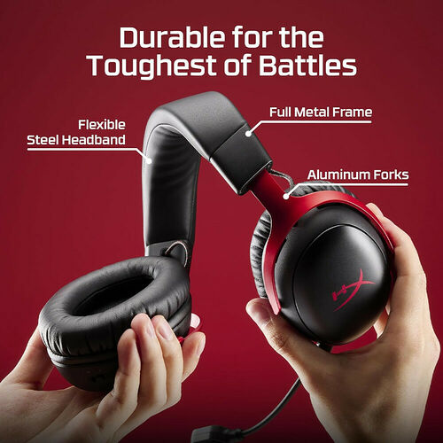 HyperX Cloud III S Wireless - Noir/Rouge