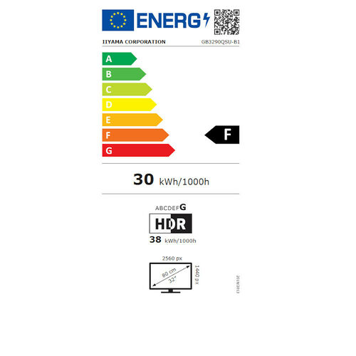 Iiyama G-Master GB3290QSU-B1 Gold Phoenix