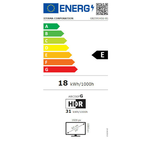 Iiyama G-Master GB2591HSU-B1 Gold Phoenix