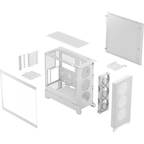 Fractal Design Pop 2 Air TG RGB - Blanc