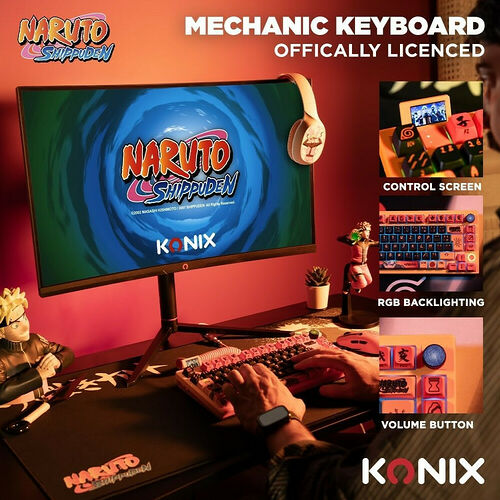 Konix Naruto Pro Gaming Keyboard (AZERTY)