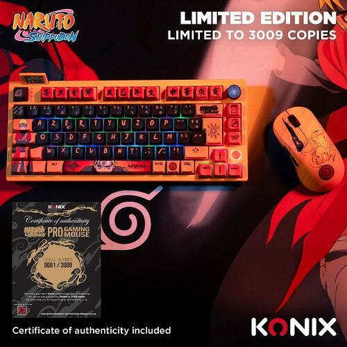 Konix Naruto Pro Gaming Mouse
