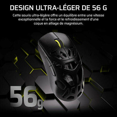 Corsair Sabre V2 Pro Wireless Magnesium Alloy - Noir