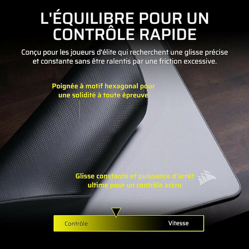 Corsair MM PRO Control Gris - M