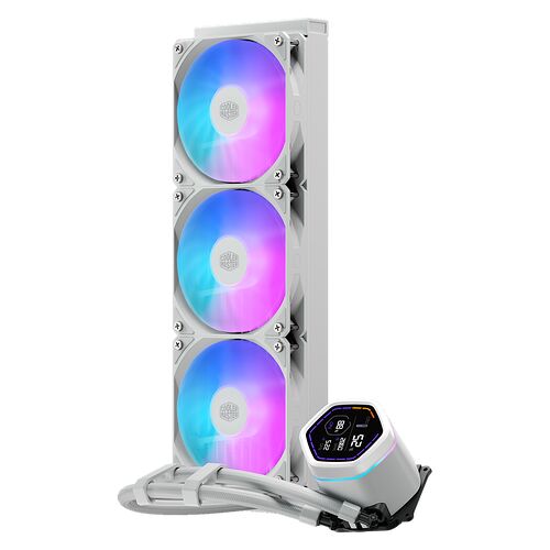 Cooler Master MasterLiquid Core Nex Digital 360 ARGB - Blanc