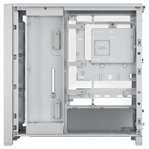 Corsair Frame 4000D RS Wood - Blanc