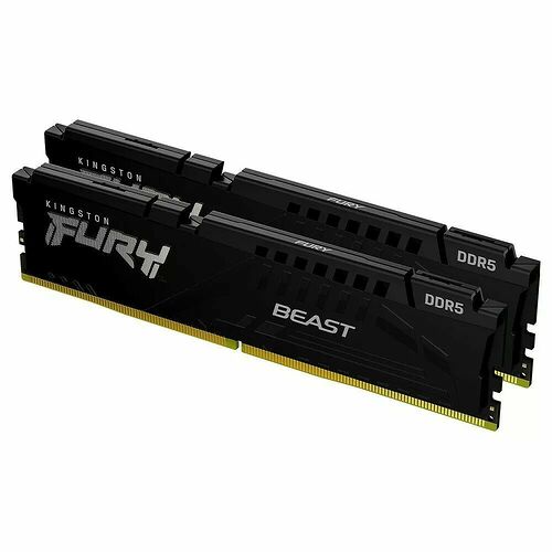 DDR5 Kingston Fury Beast - 64 Go (2 x 32 Go) - 5200 MHz - CAS 40