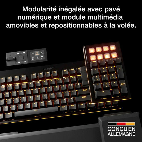 be quiet! Dark Mount Silent Tactile (AZERTY)