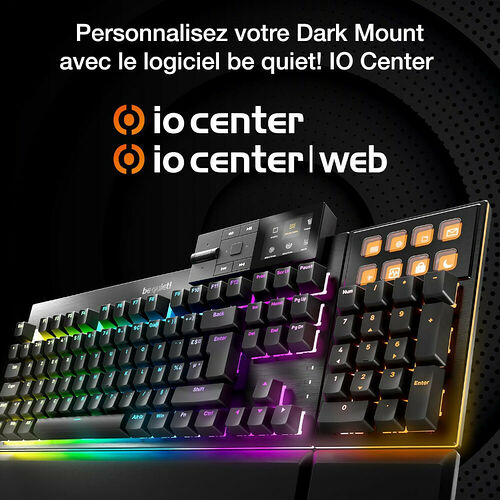 be quiet! Dark Mount Silent Tactile (AZERTY)