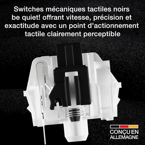 be quiet! Light Mount Silent Tactile (AZERTY)