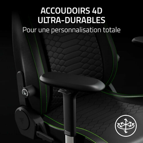 Razer Iskur V2 NewGen - Vert