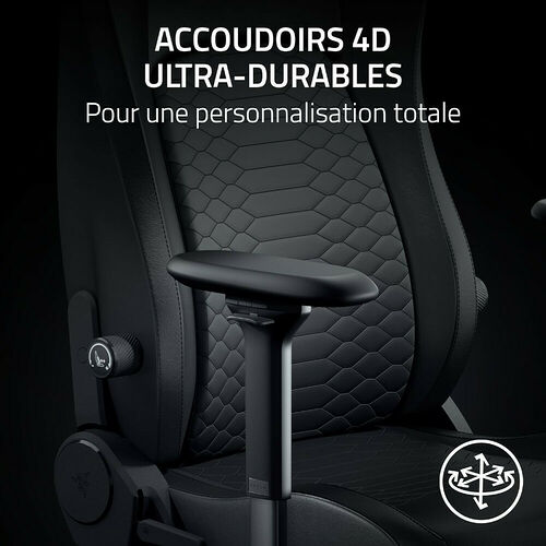 Razer Iskur V2 NewGen - Noir